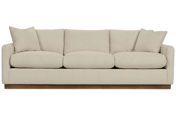 Briggs 97 Inch "Quick Ship" Fabric Upholstered 3 Cushion Sofa