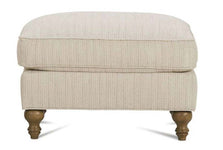 Brin Fabric Upholstered Ottoman