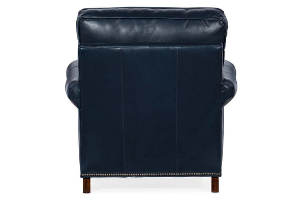 Broadway Traditional Classic Leather Club Chair