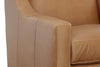 Image of Buckingham Leather Swivel Accent Chair