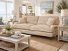 Image of Kerrie Driftwood 89 Inch "Quick Ship" Sofa