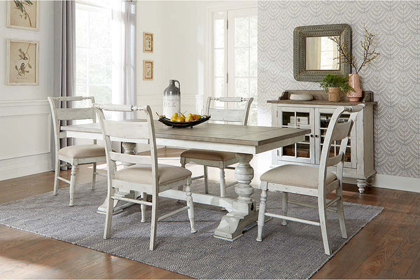 Carlee Antique Linen Modern Farmhouse Dining Room Collection