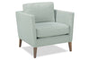 Image of Cassandra 8-Way Hand Tied Contemporary Fabric Armchair With Tall Legs