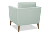 Image of Cassandra 8-Way Hand Tied Contemporary Fabric Armchair With Tall Legs