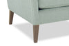 Image of Cassandra 8-Way Hand Tied Contemporary Fabric Armchair With Tall Legs