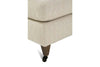 Image of Cecily Fabric Upholstered Rolled Arm Fabric Accent Chair