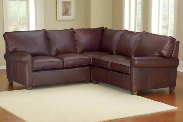 Chadwick Modular Leather Sectional Couch