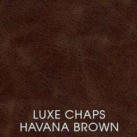 Jaxson Havana "Quick Ship" Swivel Track Arm Leather Chair