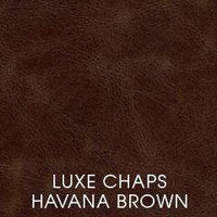 Jaxson Havana "Quick Ship" Swivel Track Arm Leather Chair