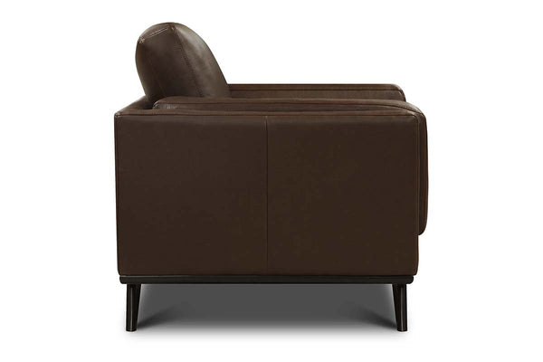 Jude Mid-Century Modern Leather Sofa Collection