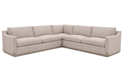 Chelmsford "Quick Ship" Three Piece Pillow Back Sectional (As Configured)