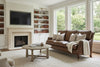 Image of Chesapeake 78.5 Inch Leather Apartment Sofa