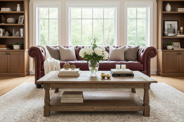 Chesterfield 84 Inch "Ready To Ship" Full Sleeper Sofa (Photo For Style Only)