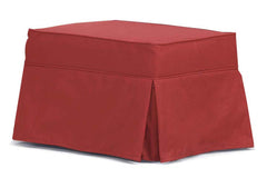 Chloe Slipcover Ottoman