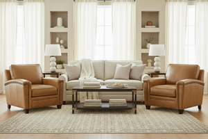 Clifford Transitional Leather Club Chair