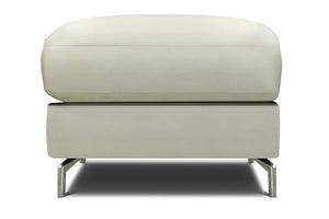 Colson Modern Leather Pillow Top Foot Stool