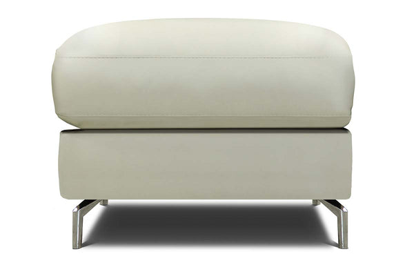 Colson Modern Leather Pillow Top Foot Stool