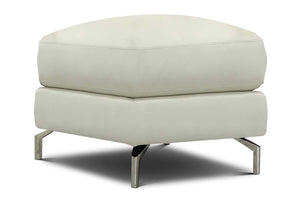 Colson Modern Leather Pillow Top Foot Stool