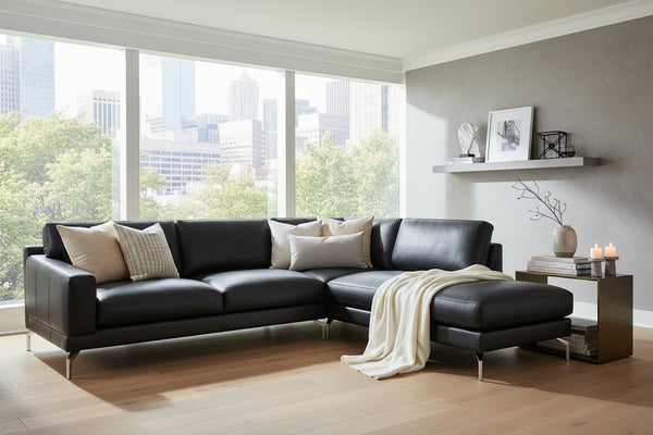 Colson Two Piece Lounge Chaise Sectional (Version 1 As Configured)