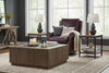 Image of Cutler Leather SWIVEL/GLIDER Pillow Back Reclining Chair