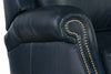 Image of Cutler Leather SWIVEL/GLIDER Pillow Back Reclining Chair