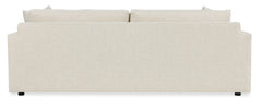 Ely 97 Inch "Quick Ship" Fabric Upholstered 2 Cushion Sofa
