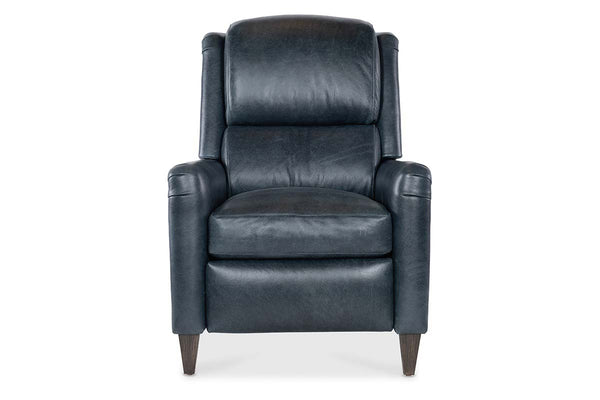 Dante Leather Bustle Pillow Back Recliner Chair