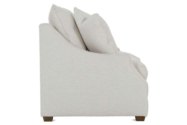 Darcy 78 Inch Fabric Apartment Queen Sleeper Two Cushion or Single Sofa Bed