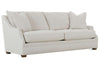 Image of Darcy 90 Inch QUEEN SLEEPER Two Cushion Or Single Bench Seat Fabric Apartment Sofa