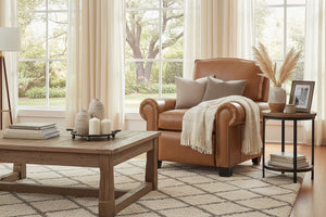 Davis Leather Recliner