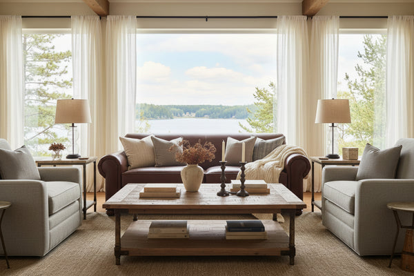 Desmond Leather Tight Back Furniture Collection