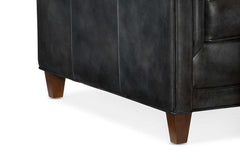 Devonshire Tufted Leather Club Chair