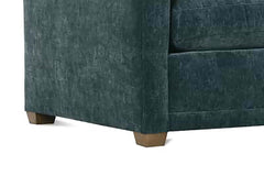 Donna 88 Inch "Quick Ship" Fabric Upholstered 2 Cushion Track Arm Sofa