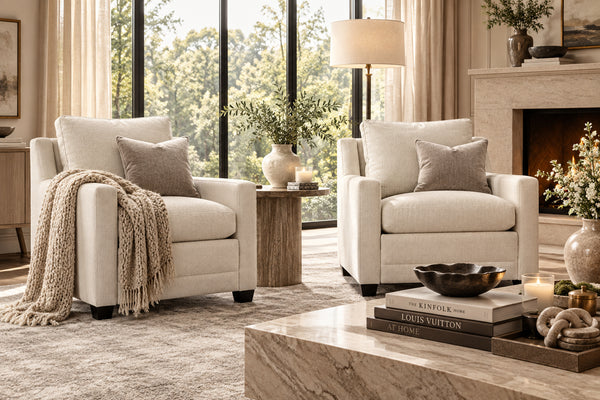 Donna POWER Fabric Recliner Chair