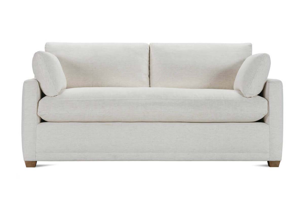 Donna 75 Inch Quick Ship Sleeper Sofa for Sale In Powder Crypton Fab