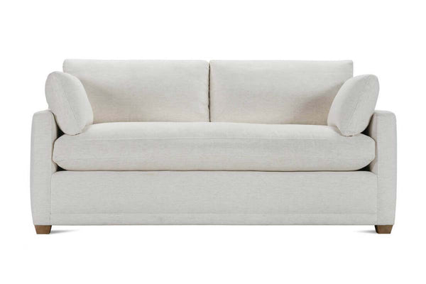 Donna 75 Inch Quick Ship Sleeper Sofa for Sale In Powder Crypton Fab