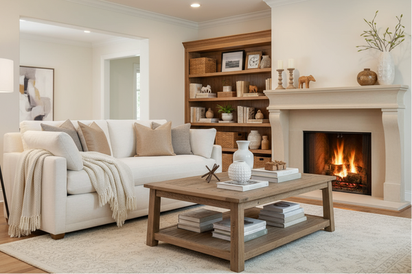 Donna Fabric Track Arm Collection