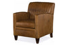 Image of Edwin Transitional Leather Club Chair
