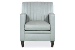 Edwin Transitional Leather Club Chair