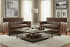 Image of Edwin Transitional Leather Loveseat