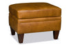 Image of Edwin Transitional Leather Ottoman