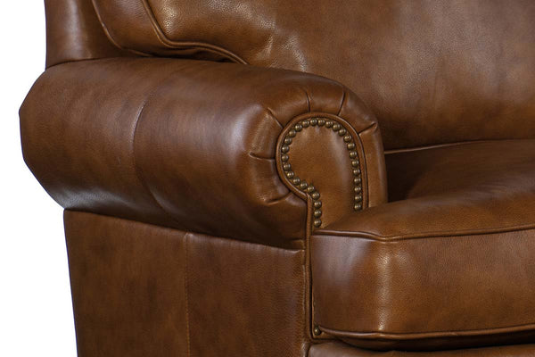 Eldred Sable "Quick Ship" Leather Living Room Furniture Collection