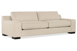 Elin 97 Inch "Quick Ship" Fabric Upholstered 2 Cushion Sofa