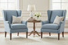 Image of Ella Tight Wing Back Fabric Accent Chair