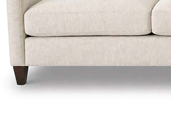 Ellie Fog "Quick Ship" Fabric Mid-Century Sofa Collection