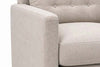 Image of Ellie Fog "Quick Ship" Fabric Mid-Century Sofa Collection