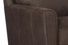 Ellis Transitional Classic Leather Club Chair