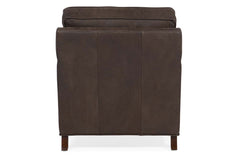 Ellis Transitional Classic Leather Club Chair