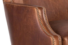 Elsworth Leather Accent Club Chair