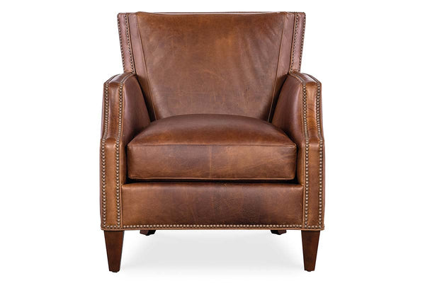 Elsworth Leather Accent Club Chair